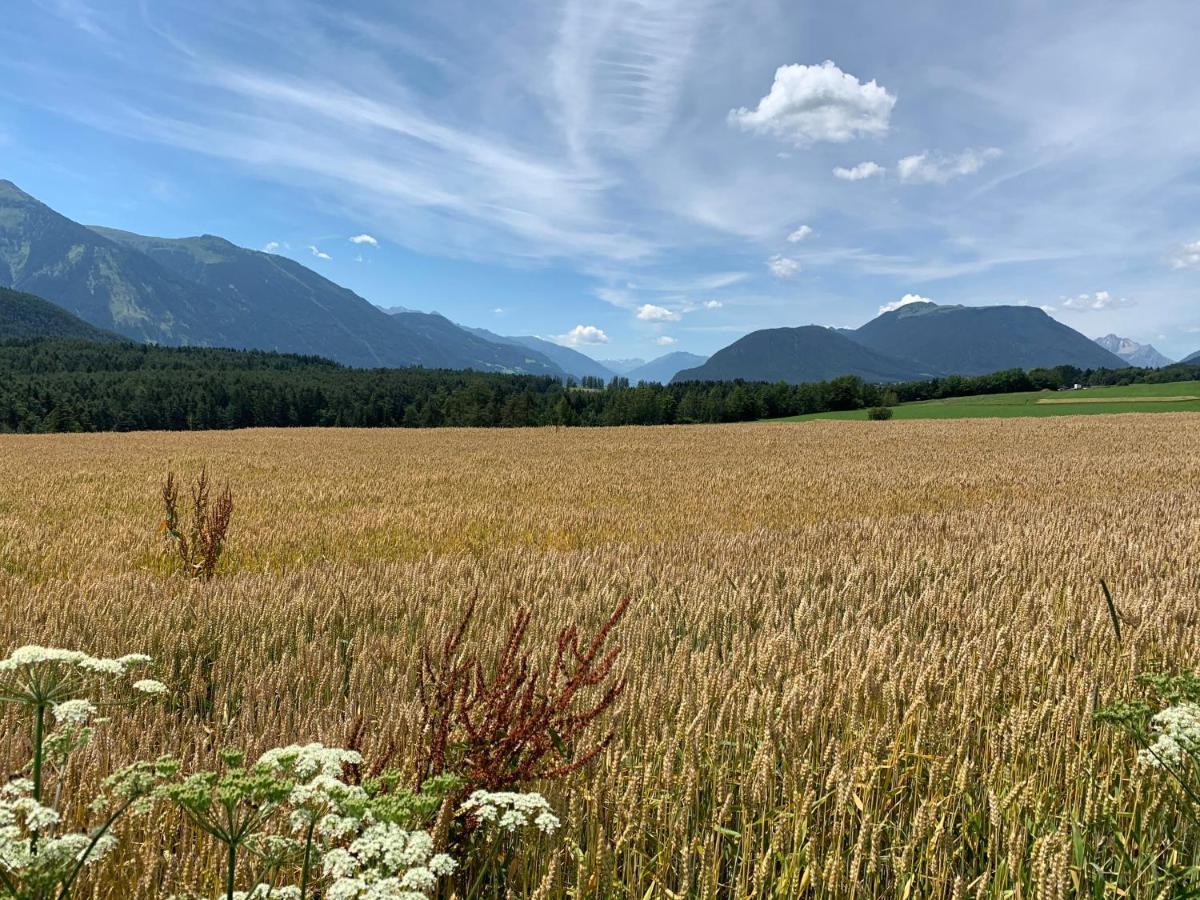 Ferienwohnung Am Bauernhof Wildermieming エクステリア 写真